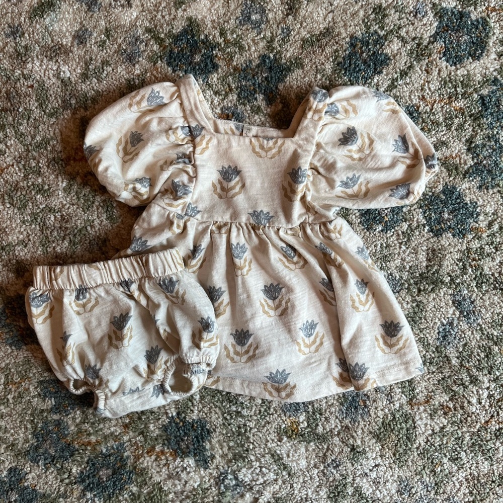 Rylee + Cru Brea Flora Print Dress